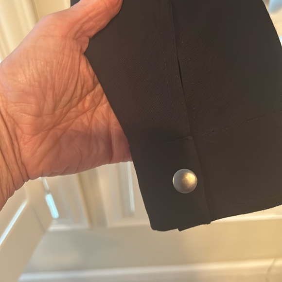 Draped Open Front Jacket - Picture 4 of 8